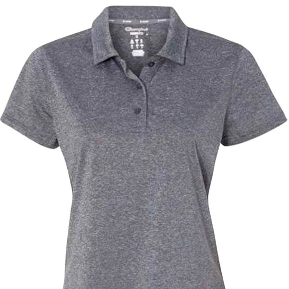 Champion Women's Short Sleeve Vapor Performance Polo - Picture 2 of 9